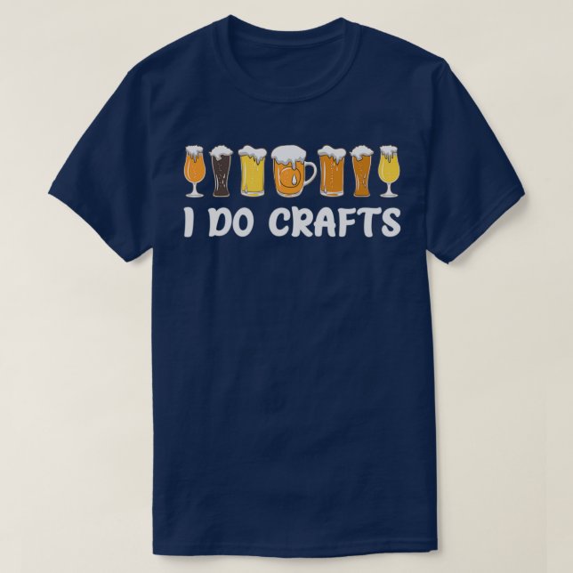 Ich tue Handwerk T T-Shirt (Design vorne)