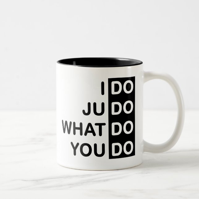 Ich tue Judo… Tasse (Rechts)