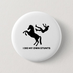 Ich tue meine eigenen Stunts - Reitsport Springbru Button