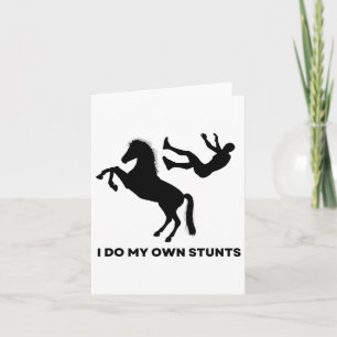 Ich tue meine eigenen Stunts - Reitsport Springbru Karte