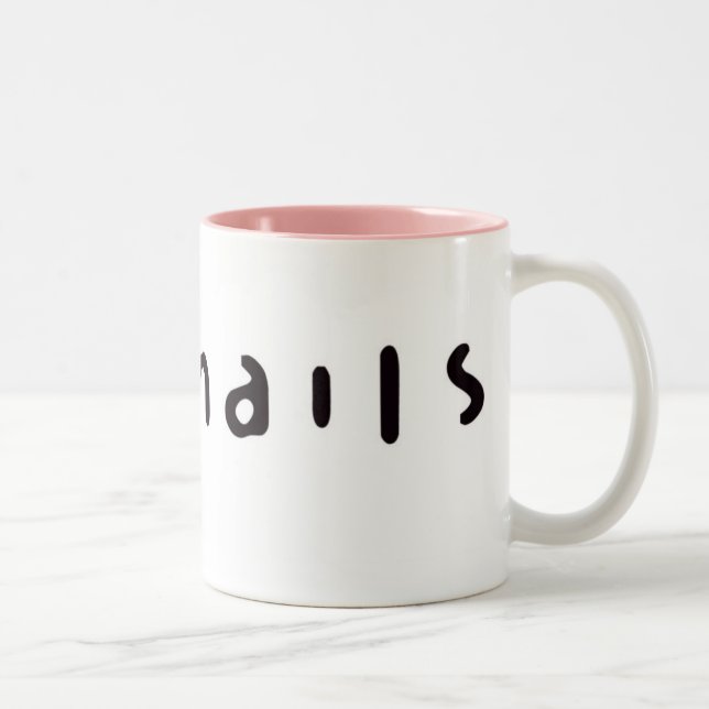 Ich tue Nägel/klassische Tasse (Rechts)