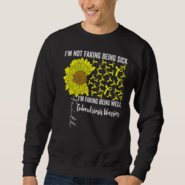 Ich tue nicht, dass ich krank bin und mich dabei a sweatshirt (Vorderseite)