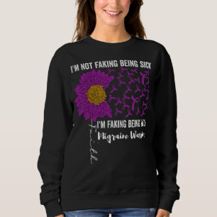 Ich tue nicht, dass ich krank bin, weil ich es tue sweatshirt