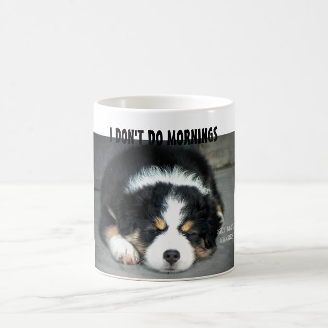 Ich tue nicht Morgen - australische Schäfer-Tasse Kaffeetasse (Mittel)