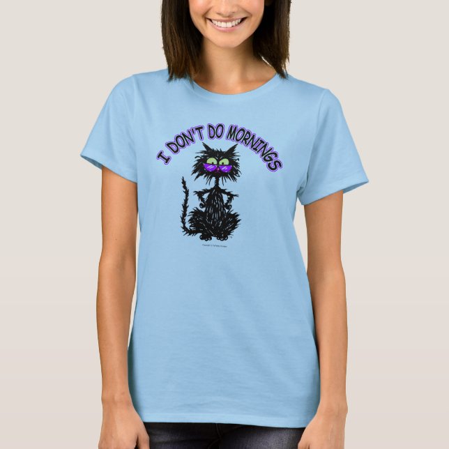 ICH TUE NICHT MORGEN T-Shirt (Vorderseite)