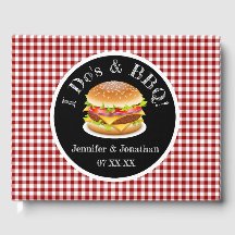 Ich tue und GRILLEN Red Gingham Hamburger Lässig H