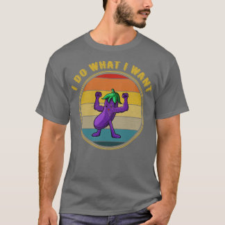 Ich tue, was ich Gewollt Zahnfleischmuskeln stört T-Shirt