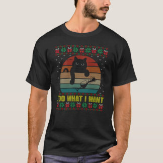 Ich tue, was ich hässlich Weihnachten Sweater Funn T-Shirt