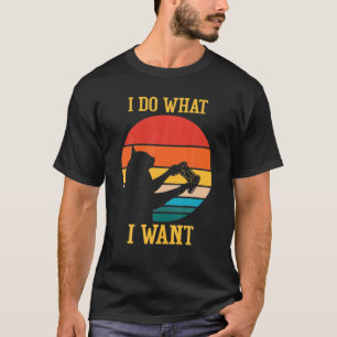 Ich tue, was ich lustige Cat-Videospiele Gewollt h T-Shirt