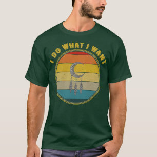 Ich tue, was ich Minimalismus Gewollt Schieber Moo T-Shirt