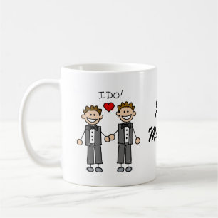 Ich tue zwei Bräutigame Kaffeetasse