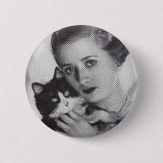 Ich u. meine Katze Button
