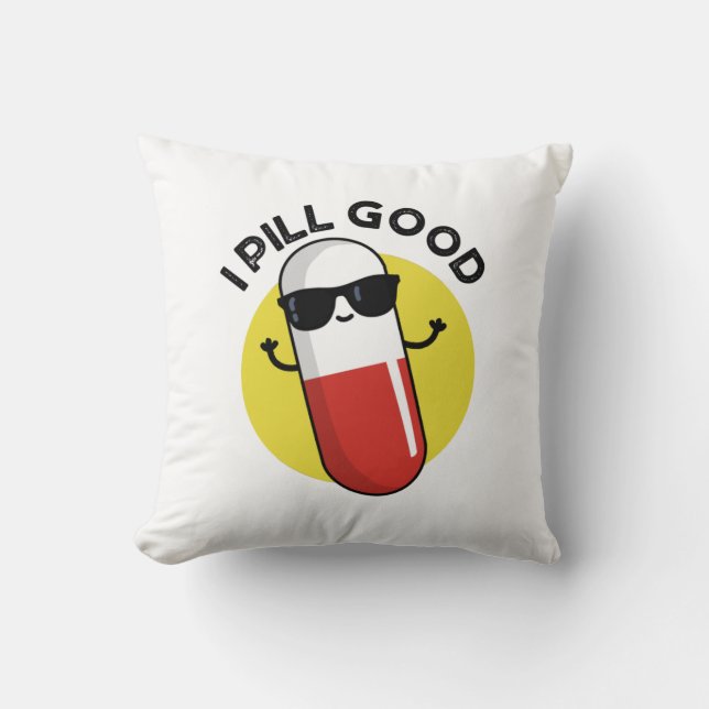 Ich übe einen guten Funny Medicine Pub Kissen (Vorderseite)