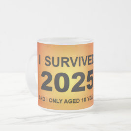 Ich überlebte 2025 mattglastasse