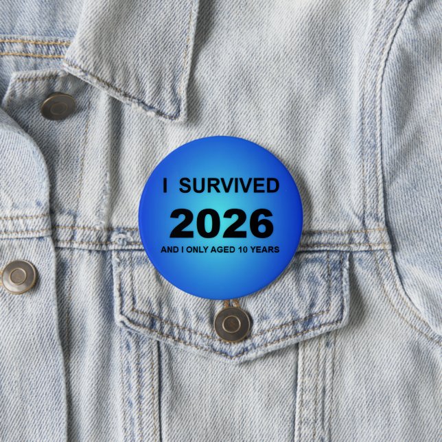 Ich überlebte 2026 button (Beispiel)