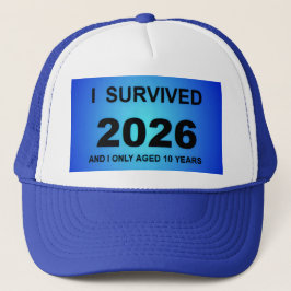Ich überlebte 2026 truckerkappe