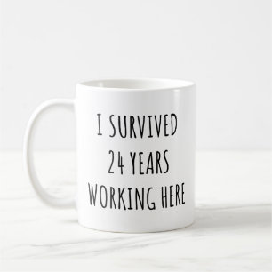 Ich überlebte 24 Jahre bei der Arbeit an der sonni Kaffeetasse