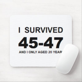 Ich überlebte 45-47 mousepad