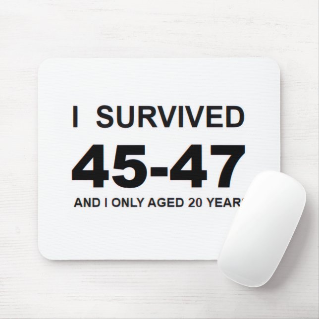 Ich überlebte 45-47 mousepad (Mit Mouse)