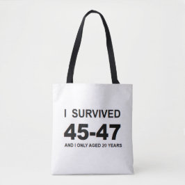 Ich überlebte 45-47 tasche