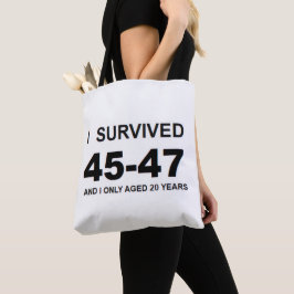 Ich überlebte 45-47 tasche