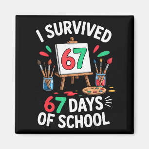 Ich überlebte 67 Tage Schule - Lehrer Schüler M Magnet