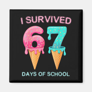 Ich überlebte 67 Tage Schule Süße Mathelehrerin Lu Magnet