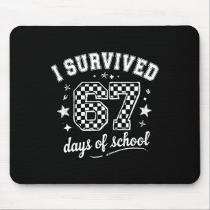 Ich überlebte 67 Tage Schulzeit Lehrer Schüler _9 Mousepad