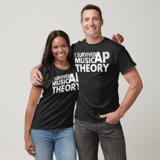 Ich überlebte AP Music Theory Funny AP-Prüfung T-Shirt