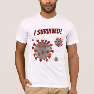 Ich überlebte Covid-19 T-Shirt