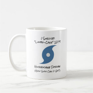 Ich überlebte das Hurricane Dorian Zitat Limbo-Eve Kaffeetasse