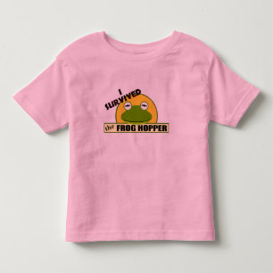 Ich überlebte den Frosch-Trichter Kleinkind T-shirt