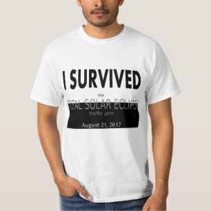 Ich überlebte den GesamtSonnenfinsternis-Verkehr T-Shirt