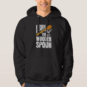 Ich überlebte den hölzernen Löffel witzige erwachs Hoodie