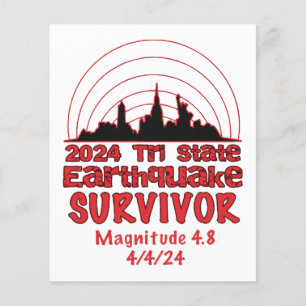 Ich überlebte den NYC Erdbeben Quake Tri Staat 202