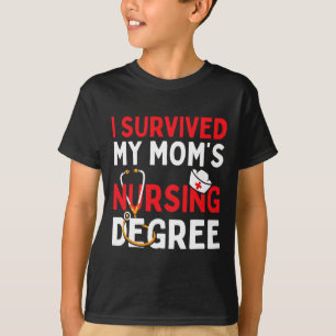 Ich überlebte den schwangeren Grad meiner Mama, ei T-Shirt