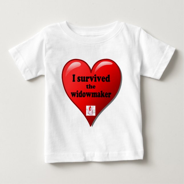 Ich überlebte den Widowmaker Baby T-shirt (Vorderseite)