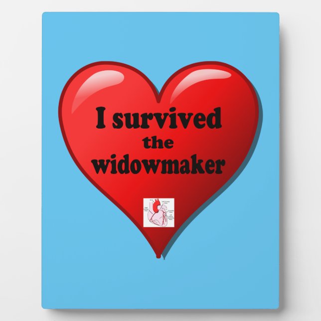 Ich überlebte den Widowmaker Fotoplatte (Vorderseite)