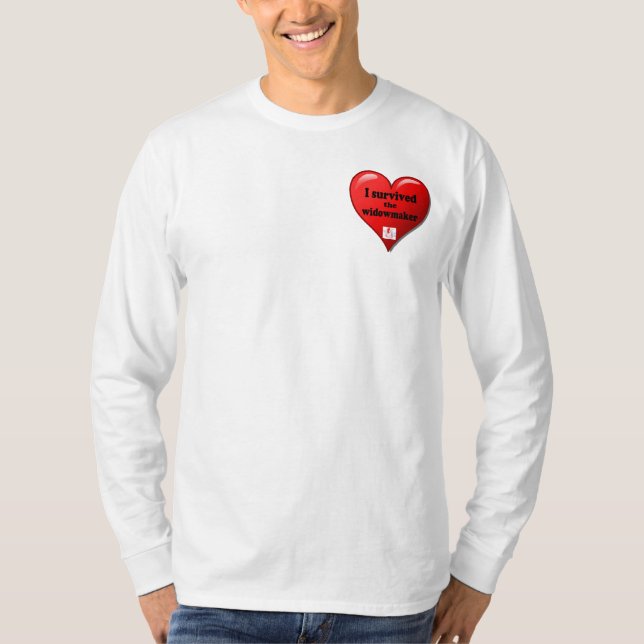 Ich überlebte den Widowmaker T-Shirt (Vorderseite)