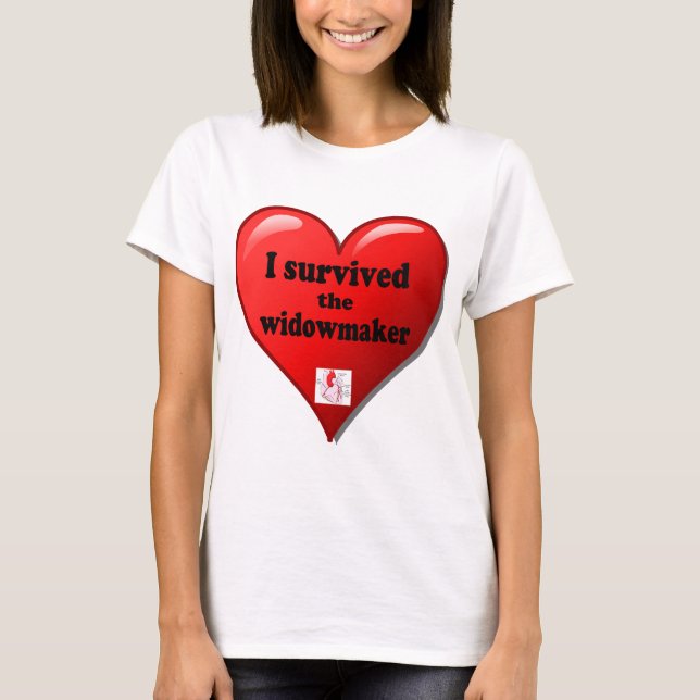 Ich überlebte den Widowmaker T-Shirt (Vorderseite)