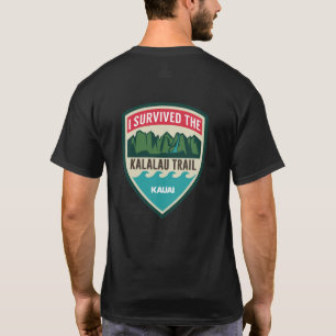 "Ich überlebte der Kalalau Hinter" der T - Shirt