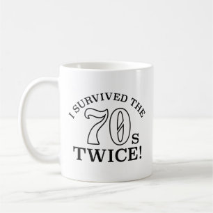Ich überlebte die 70er zweimal kaffeetasse