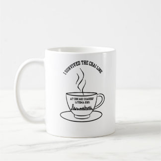 Ich überlebte die Chai-Linie in Chicago Shareef Ij Kaffeetasse