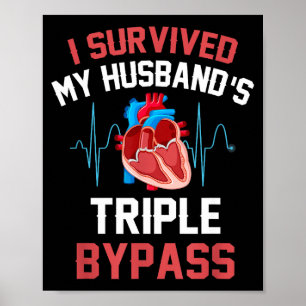 Ich überlebte die dreifache Bypass-Operation meine Poster