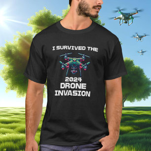 Ich überlebte die Drohneninvasion 2024 T-Shirt