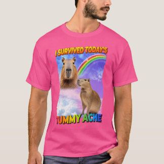 Ich überlebte die heutige Tumorache kleine schwarz T-Shirt