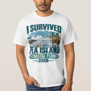 Ich überlebte die Küstenflut auf Pea Island 2026 N T-Shirt