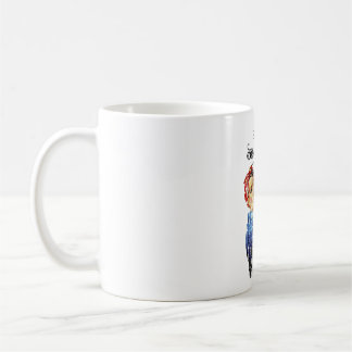 Ich überlebte die Quarantäne von Coronavirus Kaffeetasse