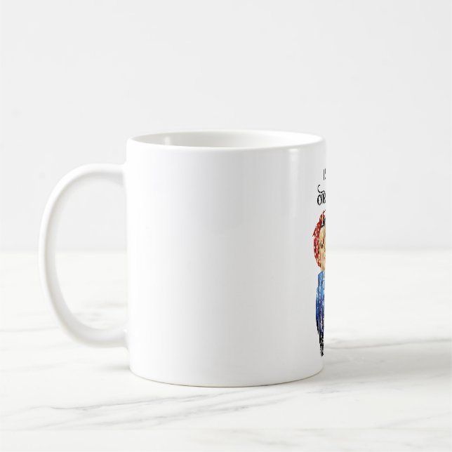 Ich überlebte die Quarantäne von Coronavirus Kaffeetasse (Links)