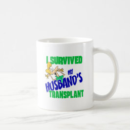 Ich überlebte die Transplantation meines Ehemanns Kaffeetasse
